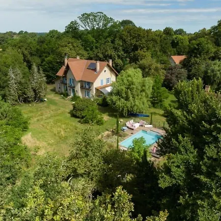 Vila Le Baccara Lodge, Veritable Maison De Famille Avec Piscine Et Parc *