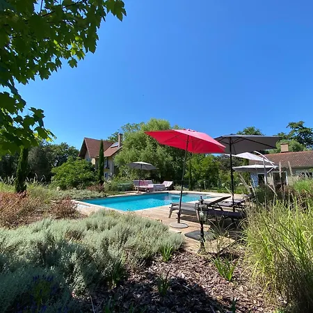 Vila Le Baccara Lodge, Veritable Maison De Famille Avec Piscine Et Parc *